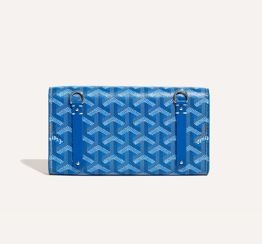 Goyard Blue Monte-Carlo Mini Case w/Strap – The Closet